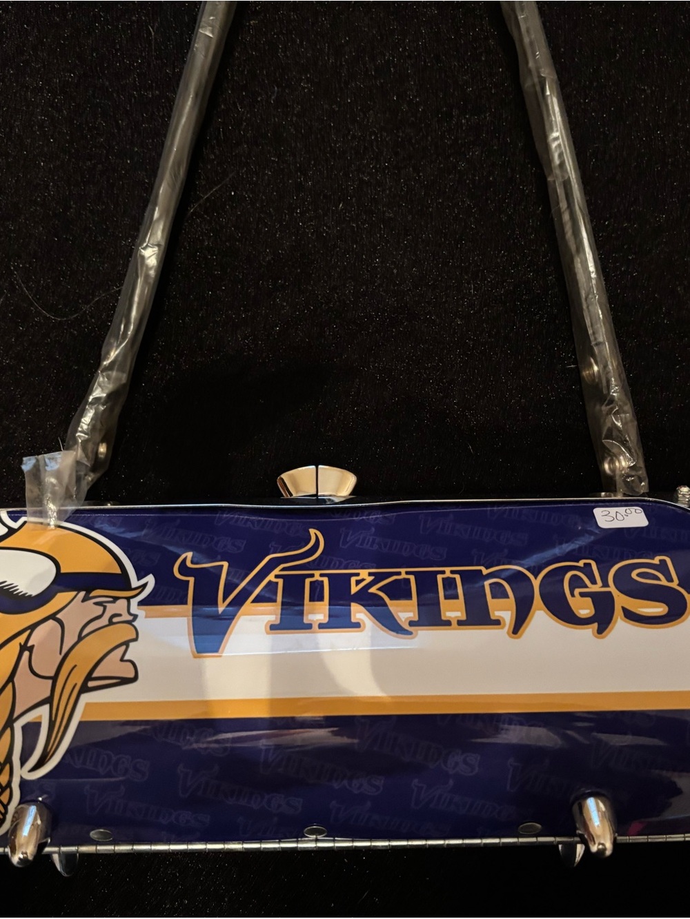 Minnesota Vikings Blue and Gold Team Logo Clutch